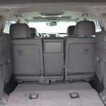 Armored Toyota Land Cruiser rearint