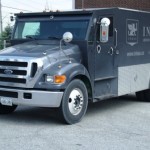Armored Ford CIT Bank truck Armored Ford CIT Bank truck
