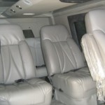 Armoured Ford VIP bus interior Armoured Ford VIP bus interior