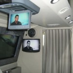Armored Ford VIP bus interior Armored Ford VIP bus interior
