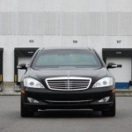 Armored Mercedes S550