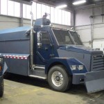 armored water cannon