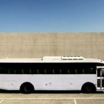 armoured bus sideview armoured bus: ashok 40 passenger